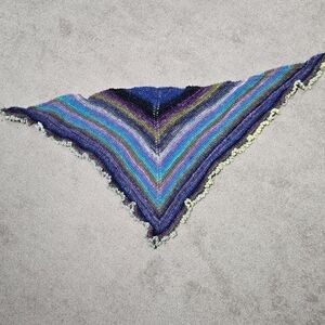 Hand made knitted scarf